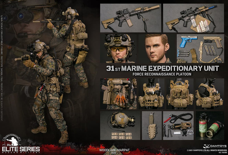 Load image into Gallery viewer, 31st Marine Expeditionary Unit - SOPMOD M4 Rifle w/Training Barrel Set
