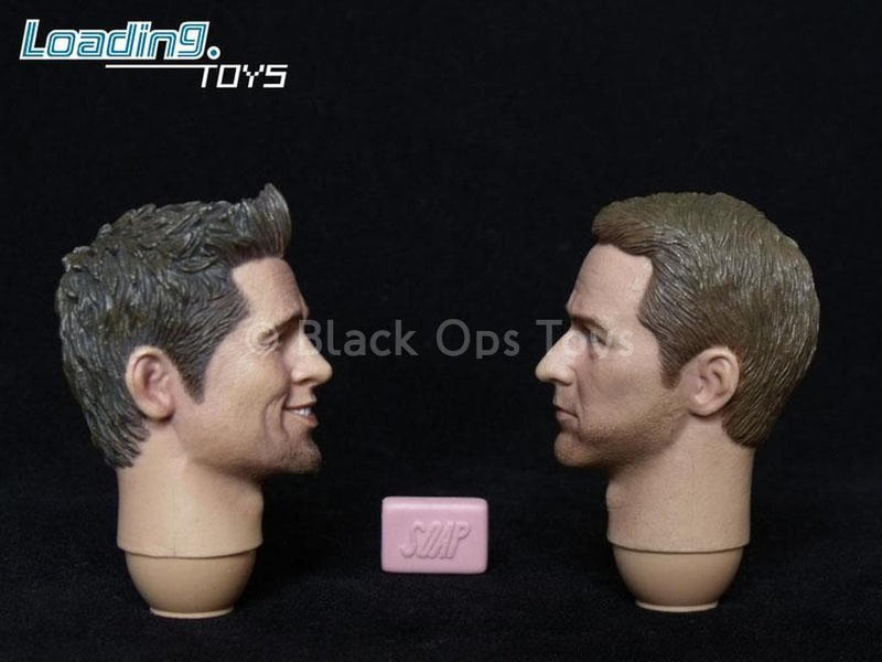 Load image into Gallery viewer, Soap Club - Male Head Sculpt In Brad Pitt&#39;s Likeness
