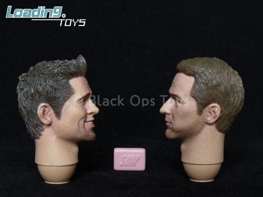 Soap Club - Male Head Sculpt In Brad Pitt's Likeness