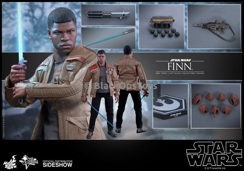 Load image into Gallery viewer, Star Wars Finn Hands Set x7
