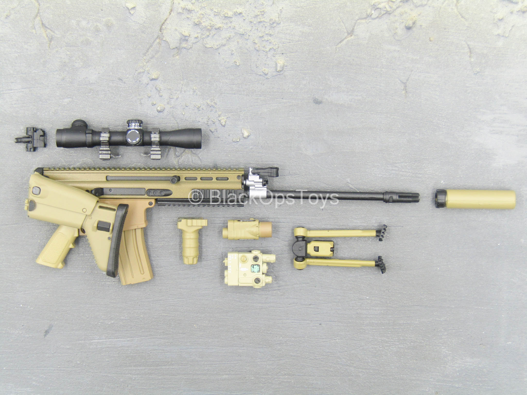 Special Force Weapon Set B - Tal Tamir Scar-L w/Accessory Set
