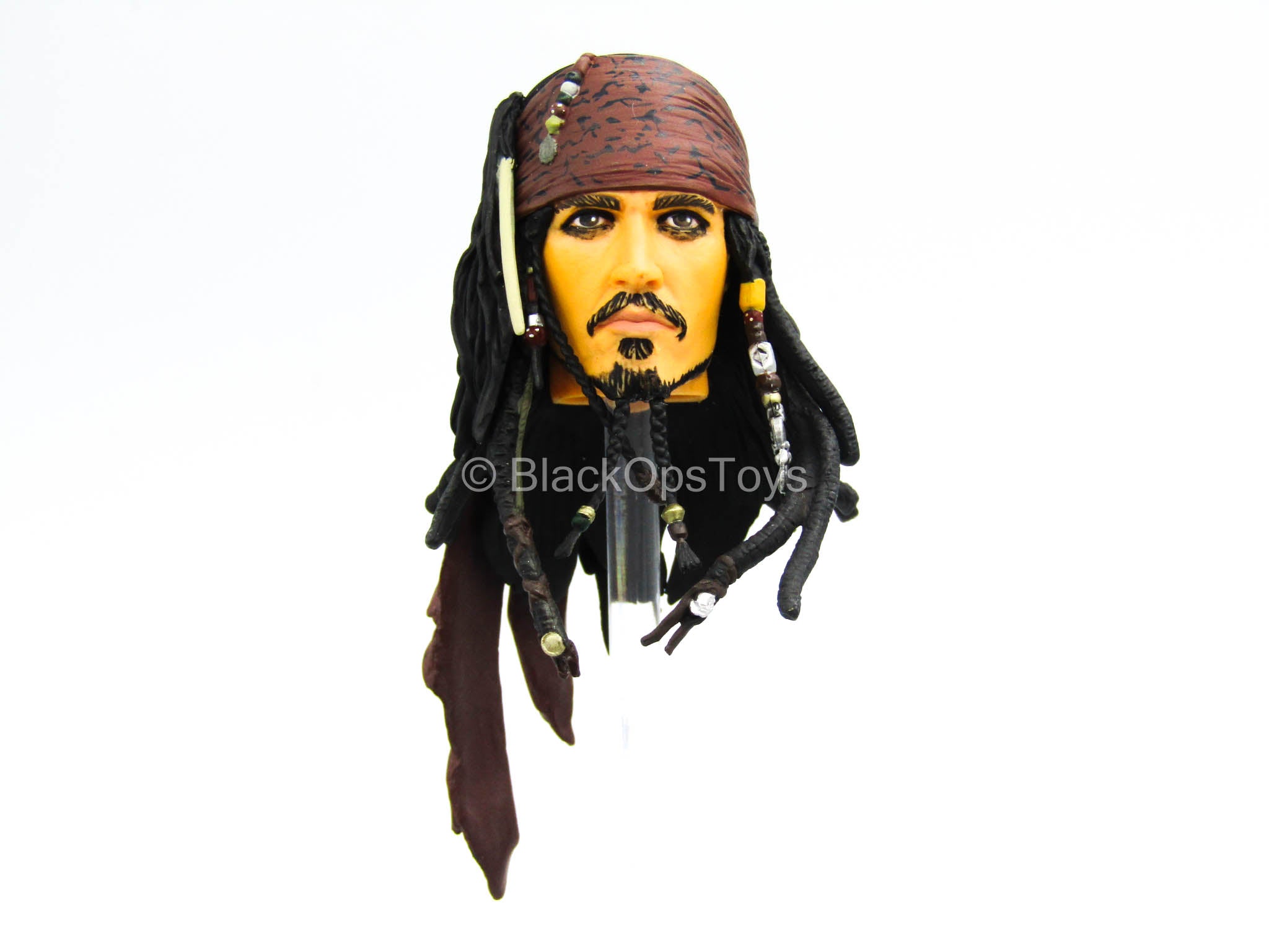 POTC - Jack Sparrow - Male Head Sculpt – BlackOpsToys