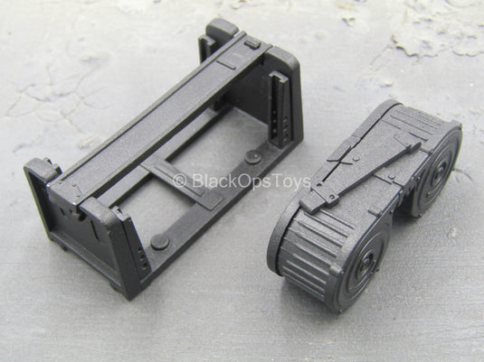 WWII - Wermacht Heer - Metal MG34 Ammo Box w/Dual Ammo Drums