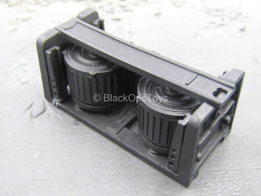 WWII - Wermacht Heer - Metal MG34 Ammo Box w/Dual Ammo Drums