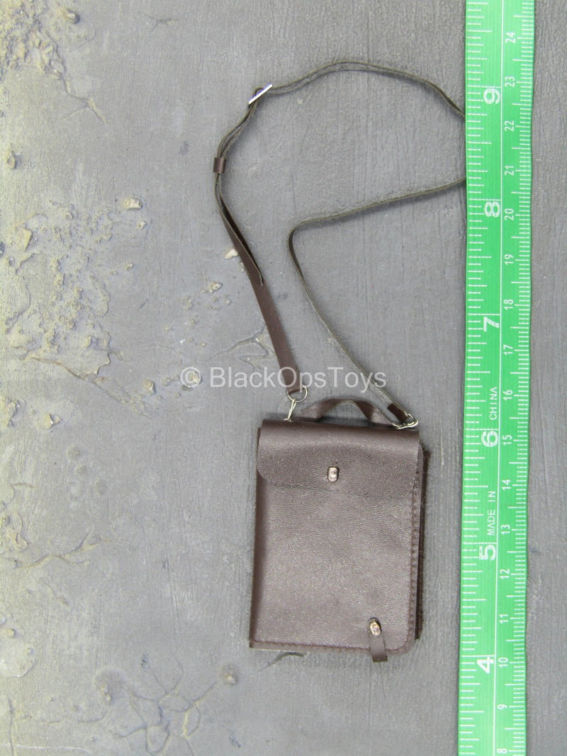 Load image into Gallery viewer, Russian Soviet NKVD Officer - Brown Leather Like Satchel
