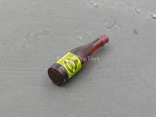 Dark Red Wine Bottle