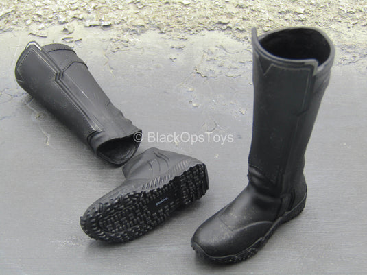 Avengers Endgame - Thor - Black 2-Part Boots (Peg Type)