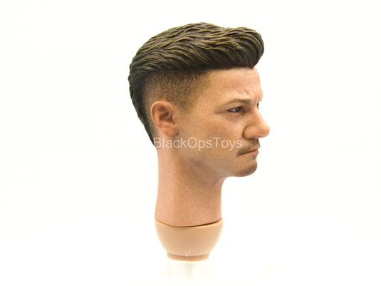 Endgame - Hawkeye - Male Head Sculpt w/Jeremy Renner Likeness