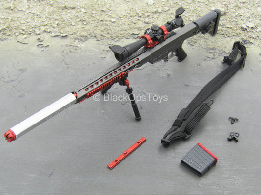ZERT - Sniper Team - Wolf Grey MRAD Sniper Rifle & Accessory Set