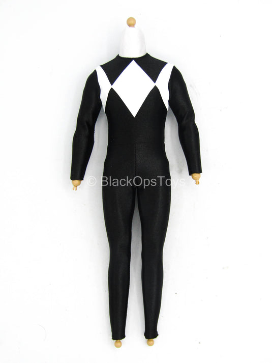 Power Rangers - Black Ranger - Male Body In Black Suit