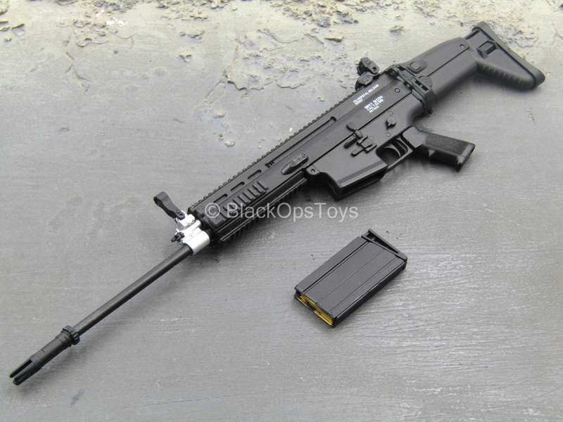 Load image into Gallery viewer, Black Mk17 Scar-H Assault Rifle (Type 2)

