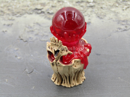 White Shaman - Light Up Skull Cup w/Red Orb