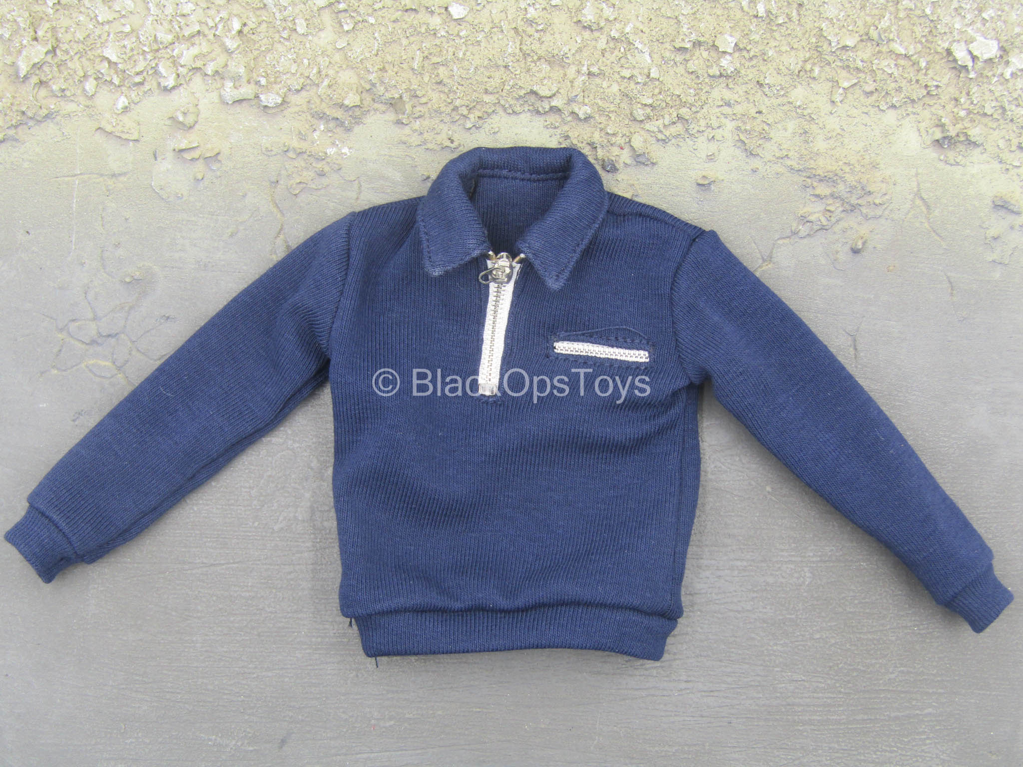 WWII German U Boat Stabsober Blue Sweater BlackOpsToys