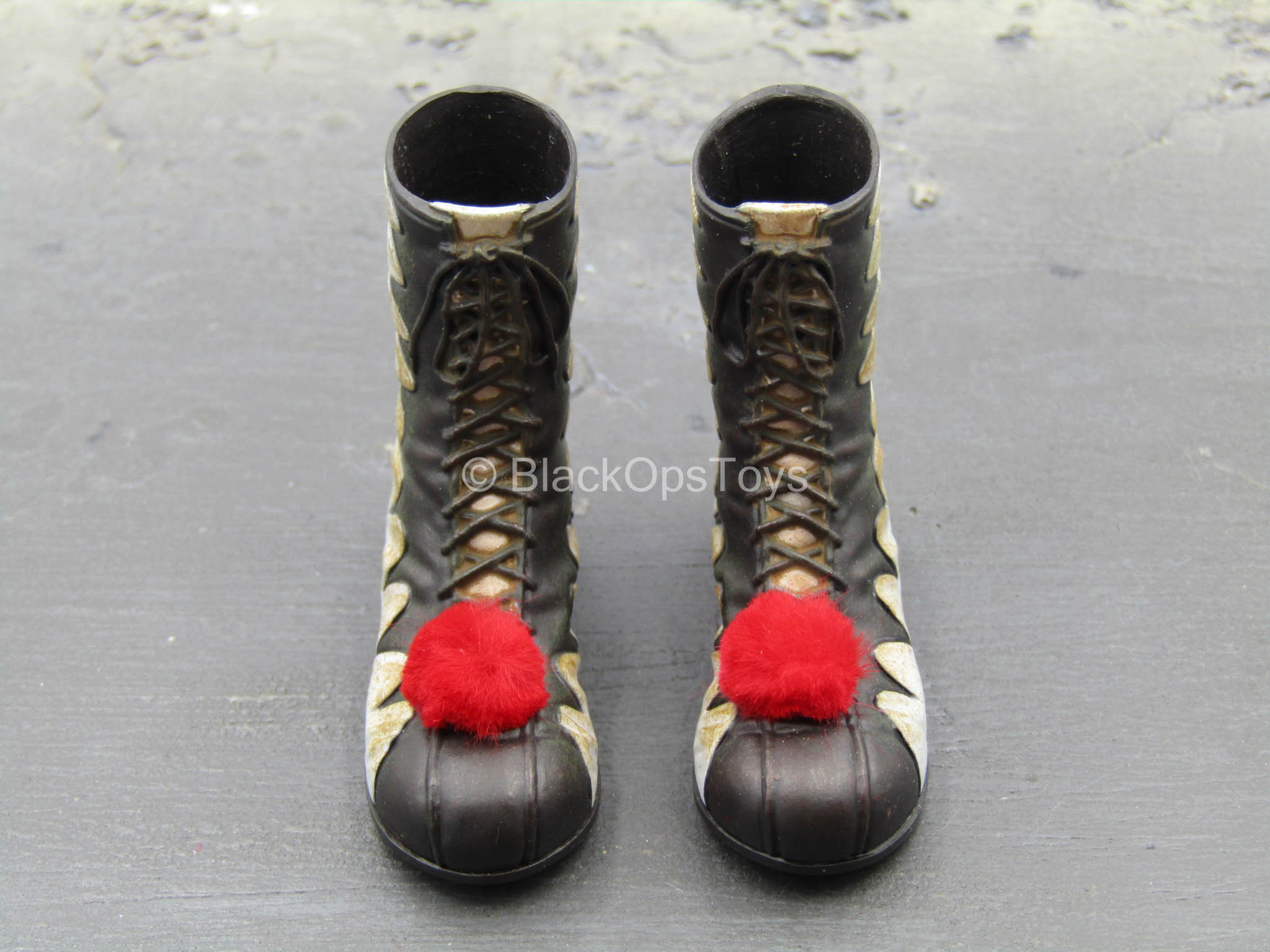 It Chapter Pennywise Black White Boots (Peg Type) – BlackOpsToys