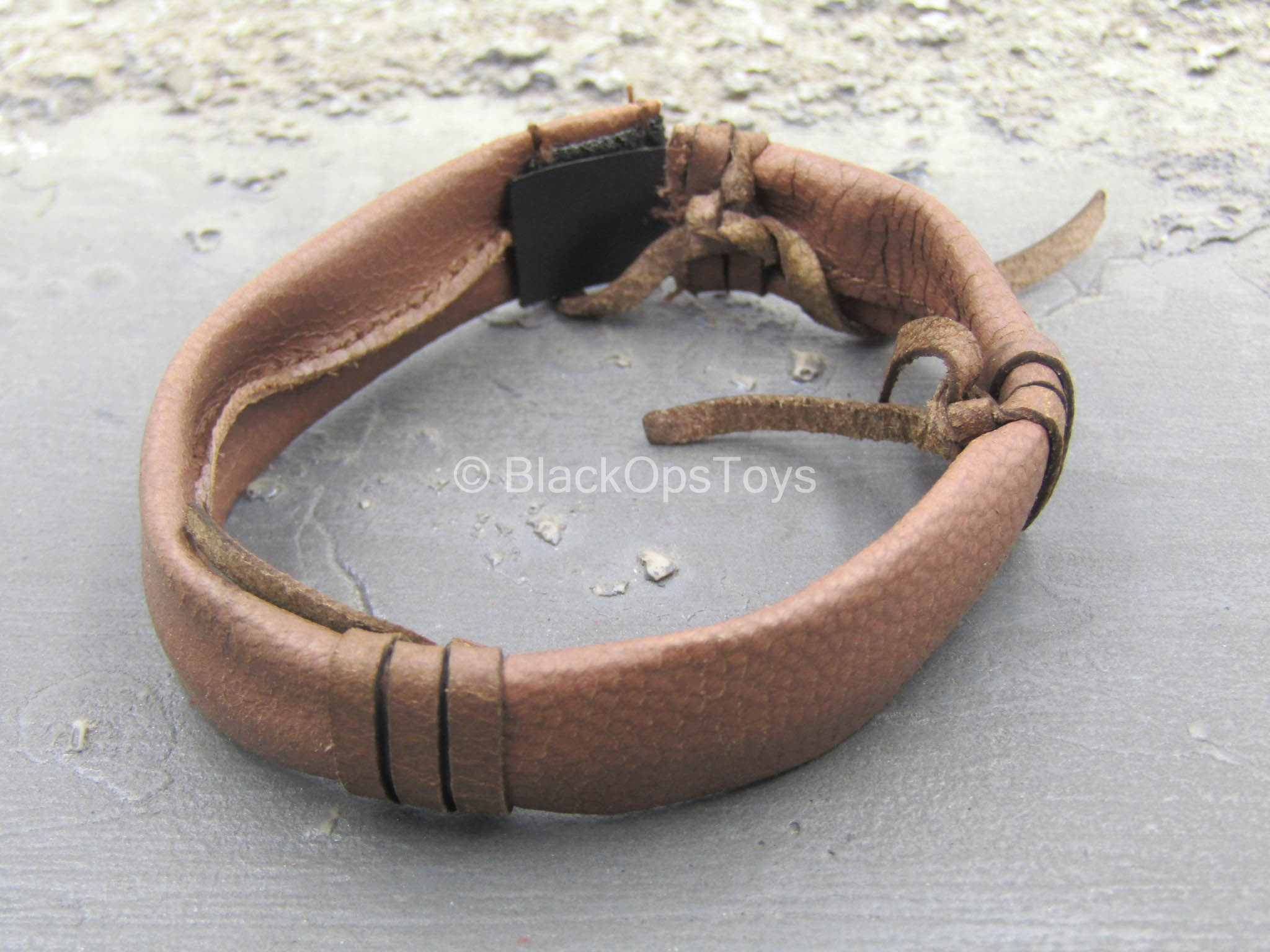 Star Wars Lando Calrissian Brown LeatherLike Belt BlackOpsToys