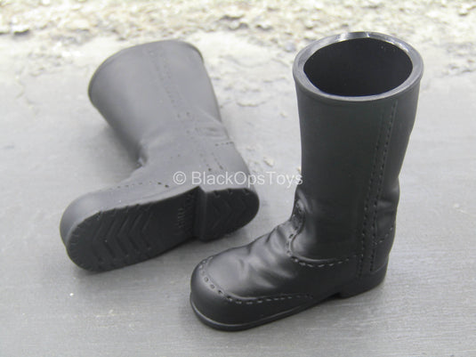 Black Combat Boots (Foot Type)