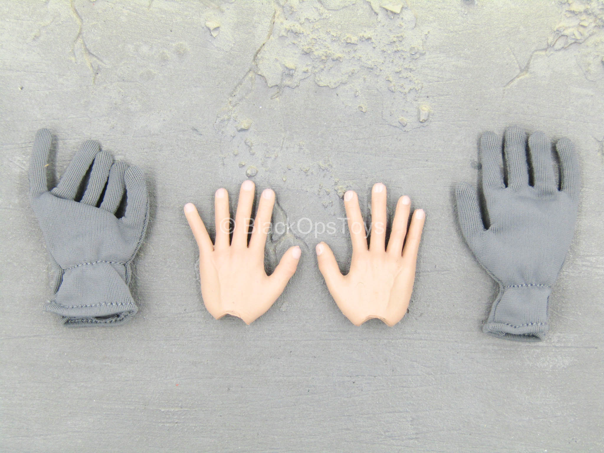 WWII - Adolf Hitler - Grey Gloves & Bendy Hand Set – BlackOpsToys