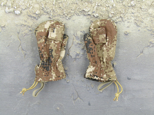 Chinese PLA - Border Guard - MARPAT Camo Mittens