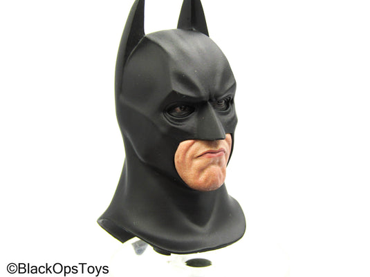 Batman Begins - Male Masked Head Sculpt w/Magnetic Mouths