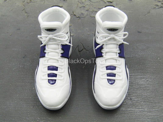 Los Angeles Lakers - Shaq - Shaquille O'Neal Sneakers (Peg Type) (READ DESC)