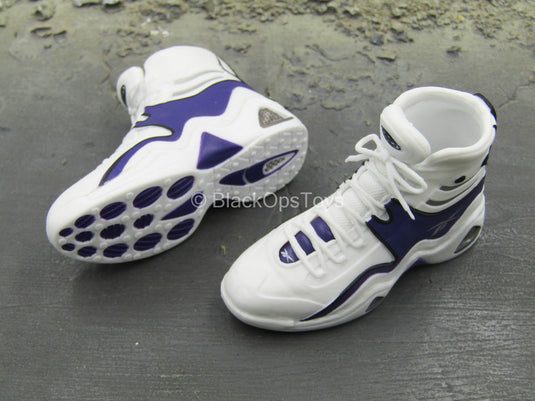 Los Angeles Lakers - Shaq - Shaquille O'Neal Sneakers (Peg Type) (READ DESC)