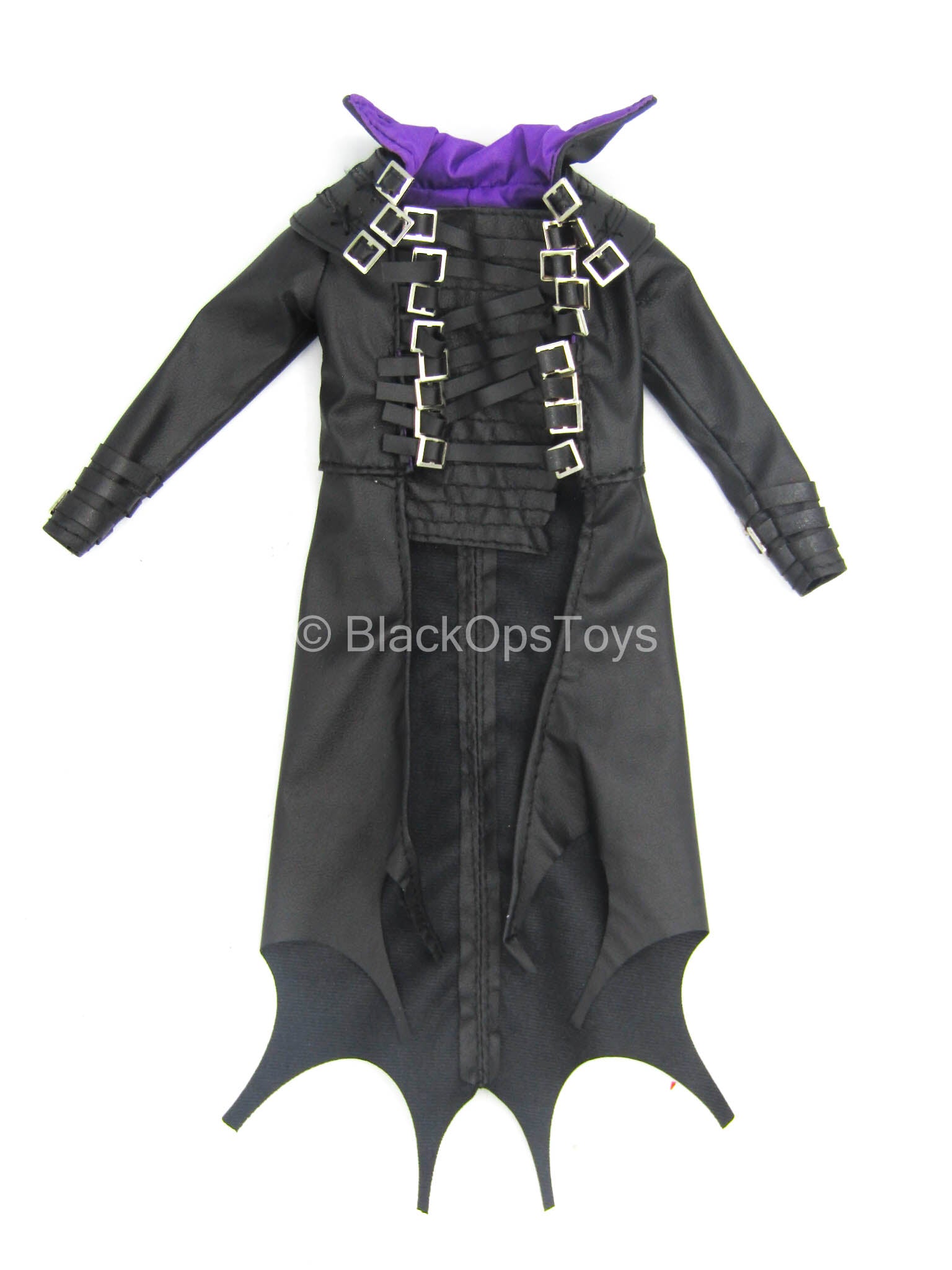 The Batman Who Laughs - Black Leather-Like Long Coat – BlackOpsToys