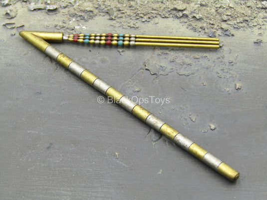 Pharaoh Tutankhamun (White) - Hega Flail