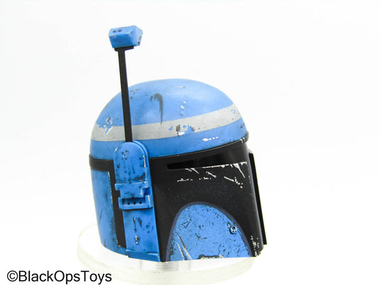 Star Wars The Mandalorian Axe Woves - Blue Helmeted Head Sculpt