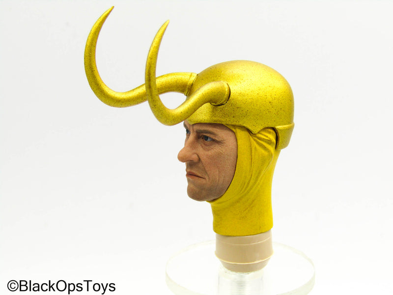 Load image into Gallery viewer, Classic Loki - Male Head Sculpt w/Swappable Face &amp; Helmet
