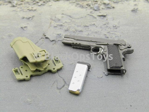 Soldier Story US Army 10th SFG Special Forces Pistol & Holster Set