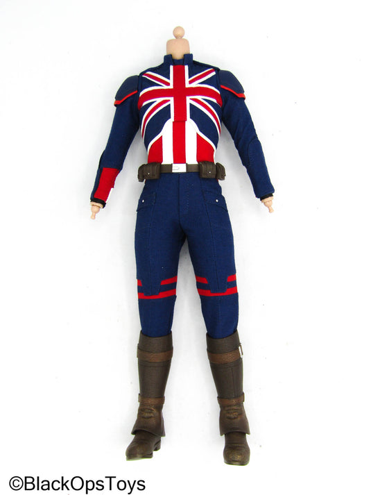 What If? - Captain Carter - Female Body w/Body Suit, Boots, & Stand