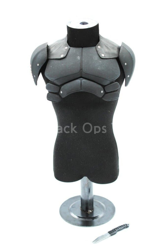GI JOE - Snake Eyes - Black Chest Armor w/Combat Knife