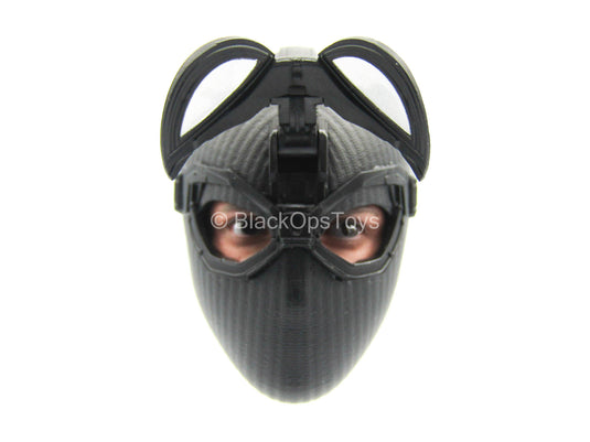 Spiderman Stealth Suit - Masked Head Sculpt w/Interchangeable Eyes
