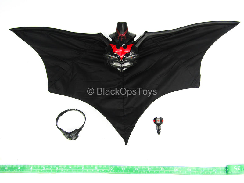 Load image into Gallery viewer, Arkham Knight - Batman Beyond - Chest Armor w/Wired Batcape
