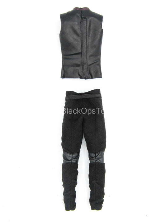Gladiator Thor - Black Leather Like Pants & Vest