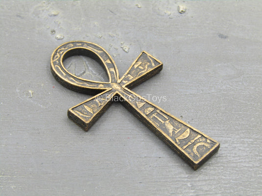 Ra God of Sun - Golden - Ankh Ornament