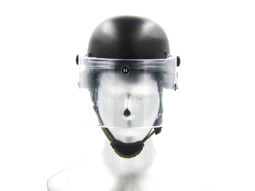 GIGN Assault Team Leader - Black Riot Helmet