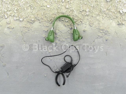 British SAS - Counter Terrorist -  Green Headset *