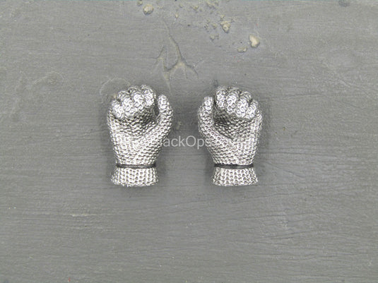 Female Samurai - Chainmail Sword Holding Hand Set