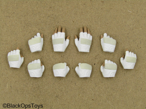 1/12 - G.I. Joe Storm Shadow - White Gloved Hand Set