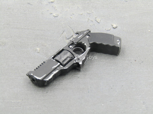 The Punisher - Weathered Black Revolver Pistol