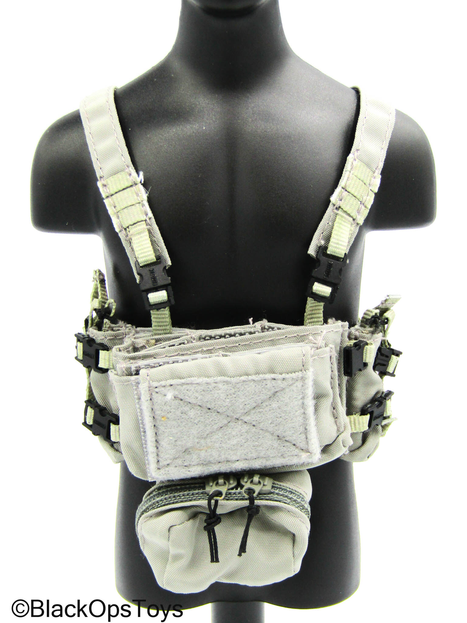 未使用 BOB ボブ ストライプ ベスト ジレ ユーロ US ミリタリー 軍 Navy Seal Team SF - Stealth Grey Spiritus Chest Rig – BlackOpsToys