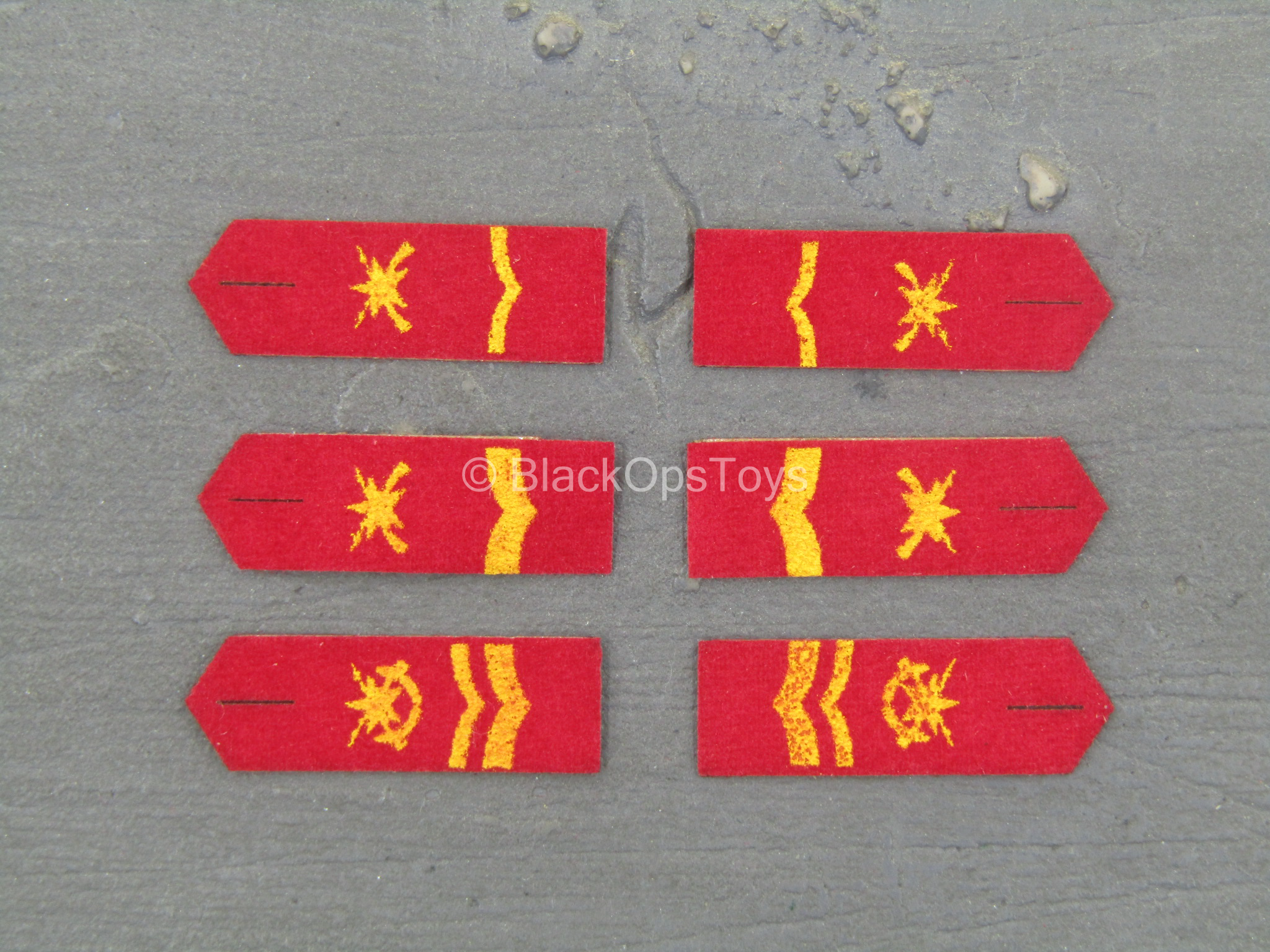Chinese Peoples Armed Police Force - Rank Insignia Set – BlackOpsToys