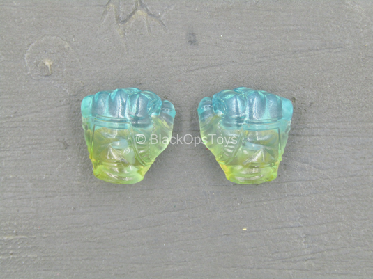 Captain Marvel - Translucent Blue & Yellow Female Hands
