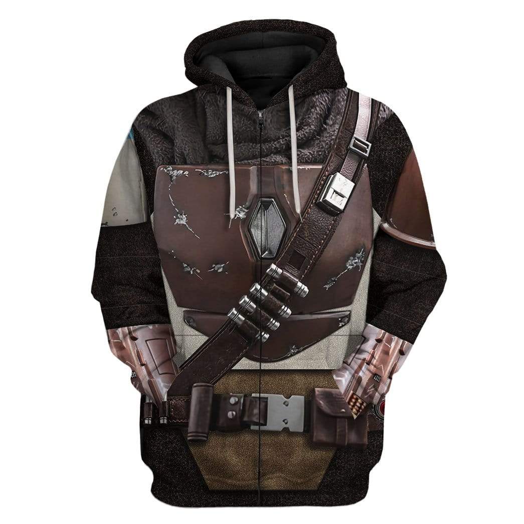 Mandalorian sales zipper hoodie