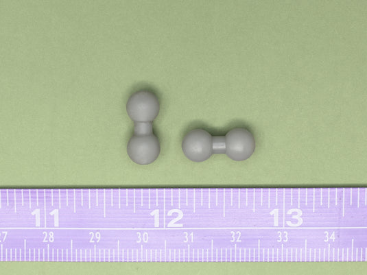 1/6 - Custom - Tough Male Foot Pegs For Hot Toys Figure