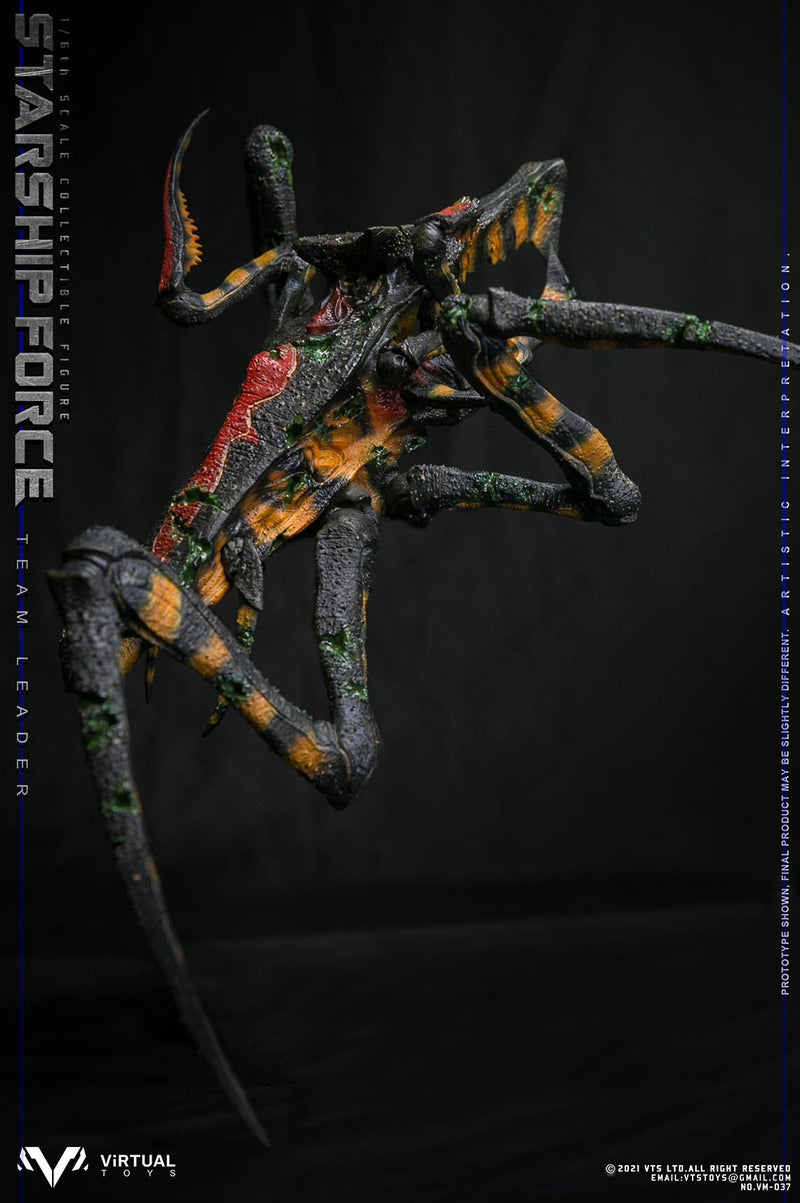Load image into Gallery viewer, Starship Force Team Leader - Base Figure Stand w/Alien Figure

