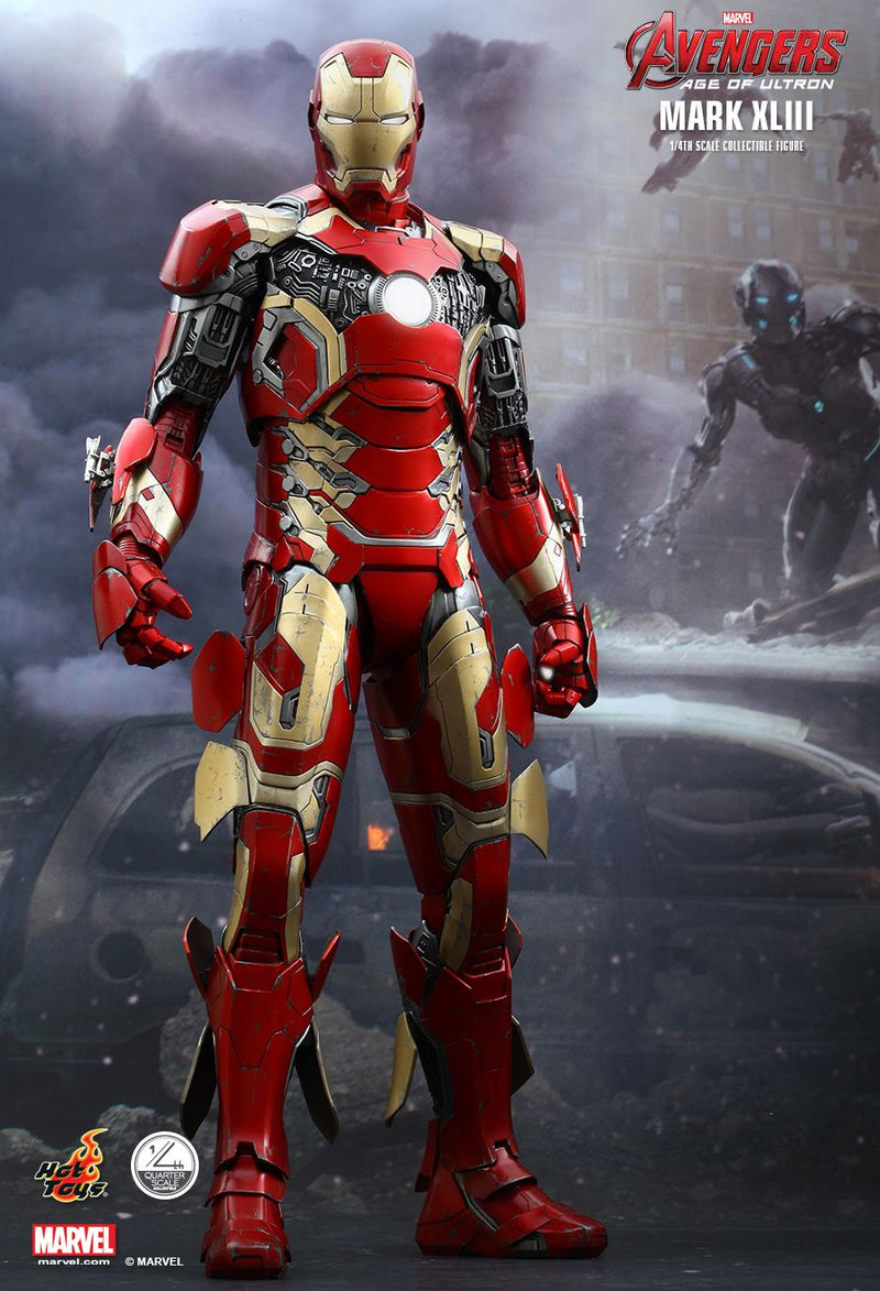 Load image into Gallery viewer, 1/4 - Avengers Age Of Ultron - Iron Man Mark XLIII - MIOB (Read Desc)
