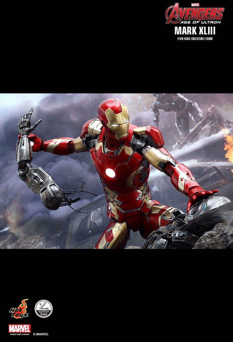 Load image into Gallery viewer, 1/4 - Avengers Age Of Ultron - Iron Man Mark XLIII - MIOB (Read Desc)
