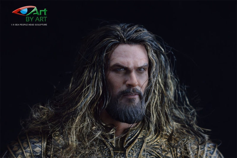 Load image into Gallery viewer, Male Muscle Base Body &amp; Jason Momoa Head Sculpt - MINT IN BOX

